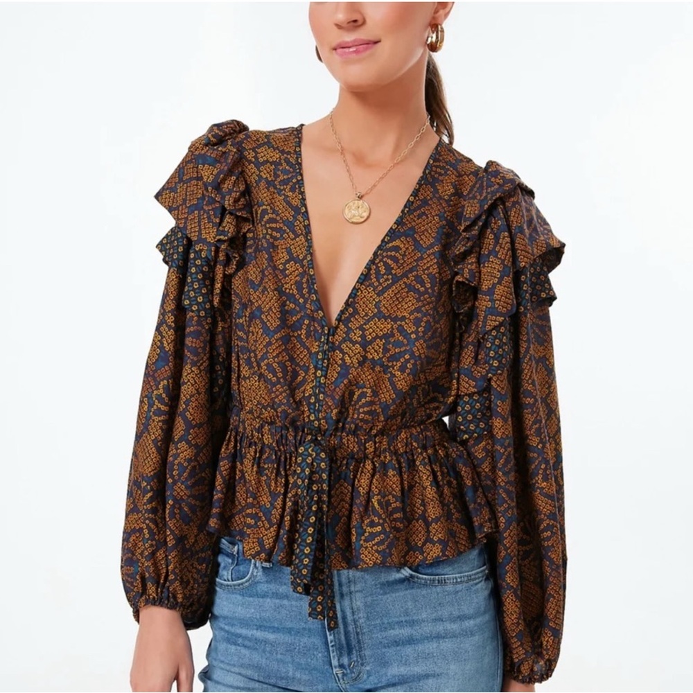 Ulla Johnson Hemlock Indra Blouse